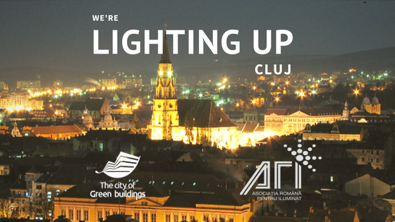 We lighted up Cluj!